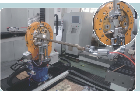 ZCN090AST-（2200）3600 水電多級(jí)線圈、風(fēng)電、水電線棒數(shù)控包帶機(jī)